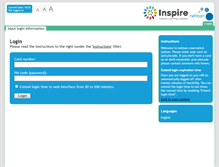 Tablet Screenshot of newlinc.nottscc.gov.uk